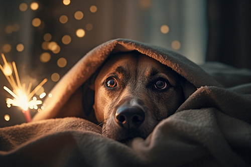 How to Help Your Dog During New Years Fireworks